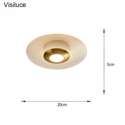 Flush Mount Ceiling Light Fixture Decorative Home Aisle Entrance Cloakroom Corridor Balcony Modern Led Ceiling Lamp