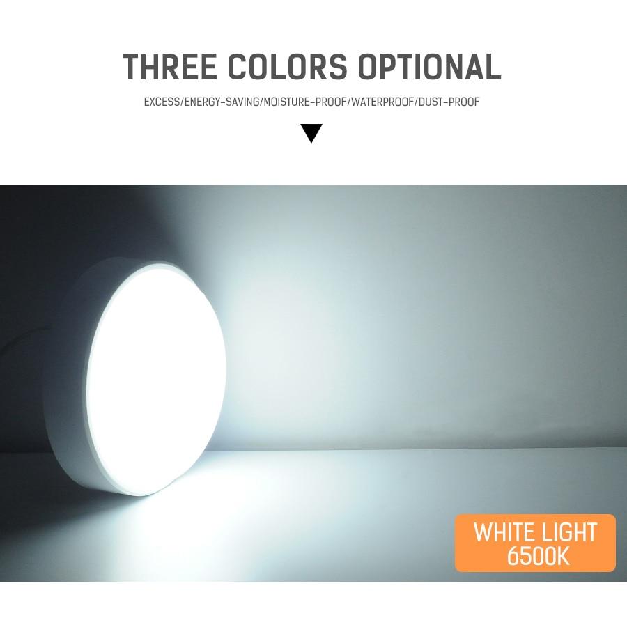 LED Ceiling Lamp Bathroom Ceiling Light  Surface Mounted Waterproof Light 16W/20W Indoor Outdoor Corridor Lights