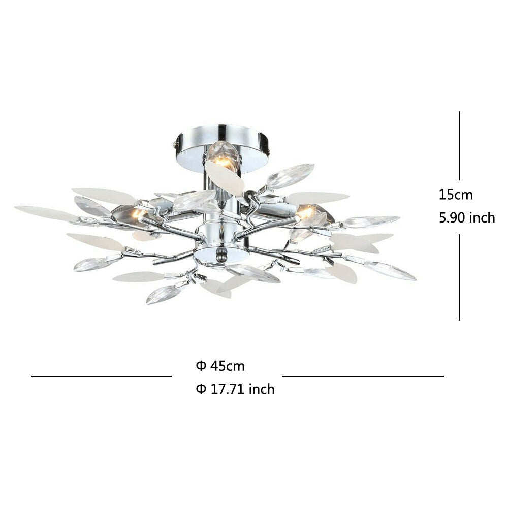 Modern Minimalist LED Living Room Dining Room Bedroom Creative Ceiling Lamp