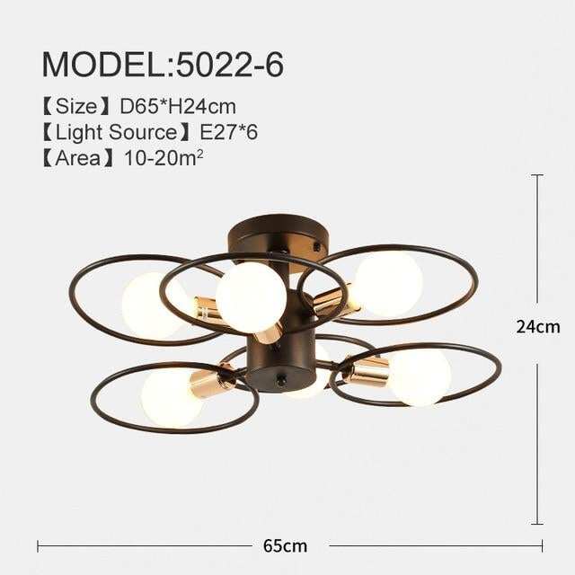 Modern LED Pendant Lights For Living Room Bedroom  Lamparas Salon Techo  Lighting Pendant Industrial Decor Dining Luminaire