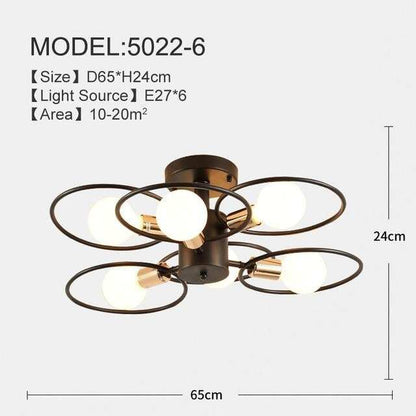 Modern LED Pendant Lights For Living Room Bedroom  Lamparas Salon Techo  Lighting Pendant Industrial Decor Dining Luminaire