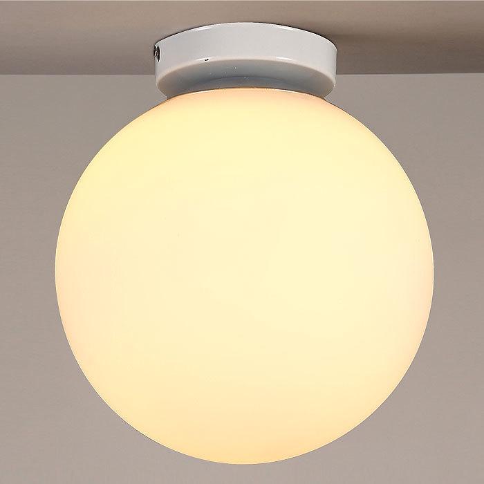 Modern Simple Milk White Ball LED Ceiling Lamp
