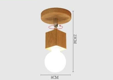 E27 5W Iron Ceiling Lamp Shade Pendant Light Covers and Shades Triangle Metal Ceiling Lamp