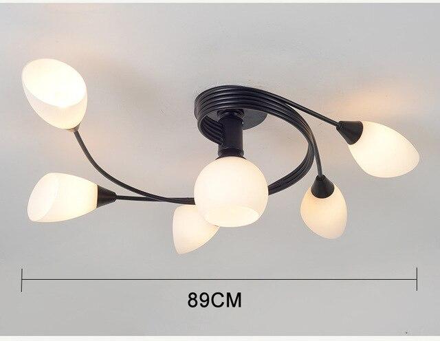 Modern LED Chandelier Ceiling Lamp Indoor Illuminate Lighting Avize Modern Salon Lustres Childern Ceiling Lights