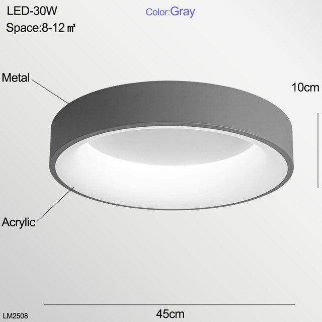 LED Ceiling Light Bedroom Modern Panel Lamp Lighting Fixture Living Room Ceiling Lamp Kitchen Surface Mount Flush Remote Control