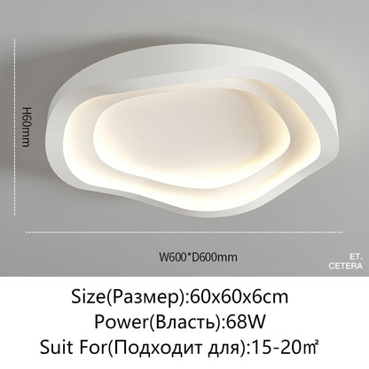 LED White Ceiling Light Room Light Modern Bedroom Dining Room Ceiling Decoration Lighting Ceiling Lamp Indoor Light