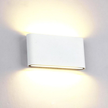 Waterproof Outdoor Wall Lamp 6W 12W LED Source Up And Down Lighting Modern Minimalist Indoor Engineering Porch Garden Light