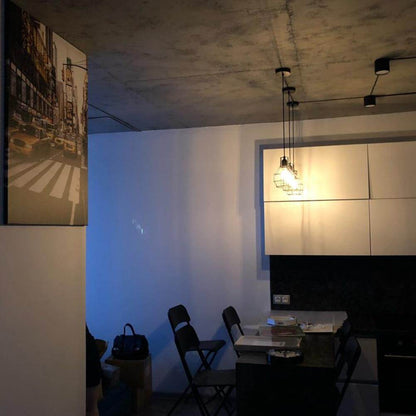 Nordic Pendant Lights Iron Minimalist Loft Cage Pyramid Pendant Lamp Modern Industrial Metal Hanging Lamp Parlor E26 E27 LED NEW