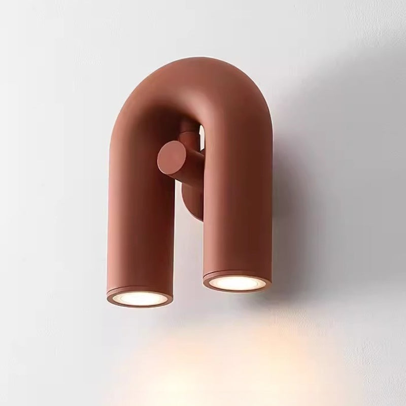 Led Wall Lamp U-shaped Background Beside Light Designer Minimalist Lighting Living Room Sofa Nordic Staircase Corridor Lights