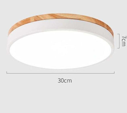 LED Ceiling Lamp Round 5cm Super Thin Surface Mounted Ceiling Light Living Room Bedroom Kitchen Macaroon Ceiling Hotel Lighting