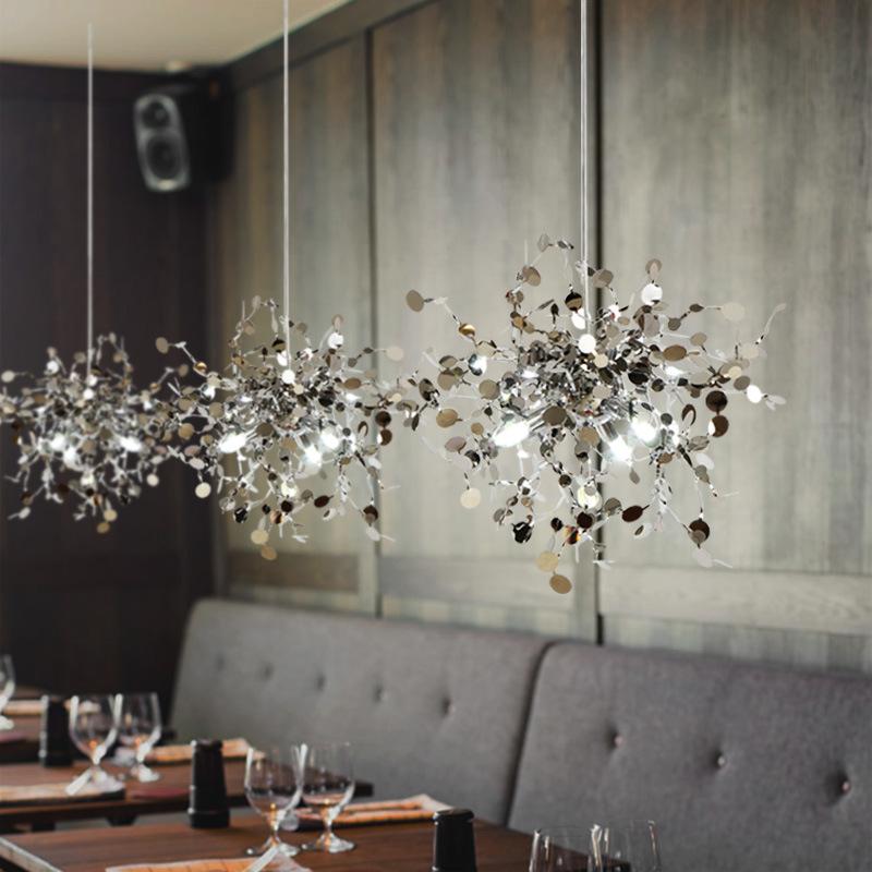 Nordic Modern Creative Design Stainless Steel Chandelier