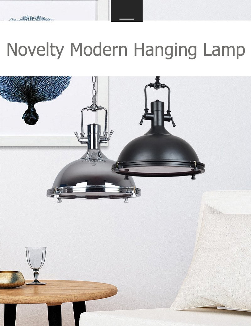 3 Style Loft Retro Industrial Hanging Hardware Metals Pendant Lamp Vintage E27 LED Lights For Kitchen Bar Coffee Light Fixtures