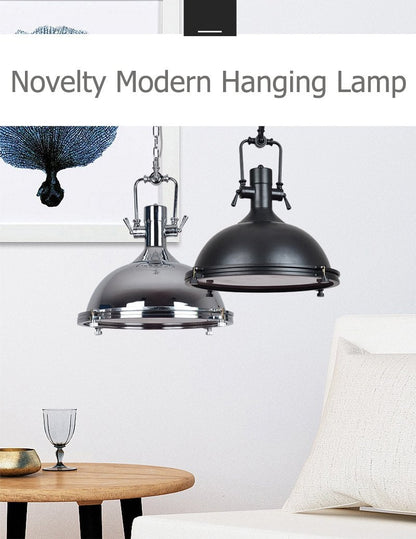 3 Style Loft Retro Industrial Hanging Hardware Metals Pendant Lamp Vintage E27 LED Lights For Kitchen Bar Coffee Light Fixtures