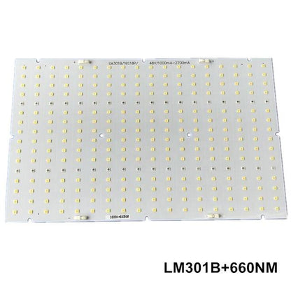 Led lamp board LM301B LM301H 3000K 3500K 660nm UV IR  heat sink Meanwell 120w 240w  Driver