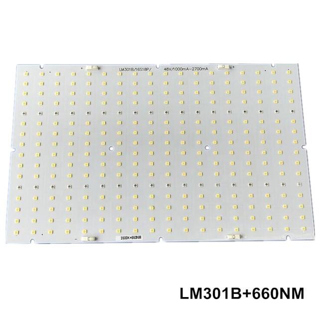 Led lamp board LM301B LM301H 3000K 3500K 660nm UV IR  heat sink Meanwell 120w 240w  Driver
