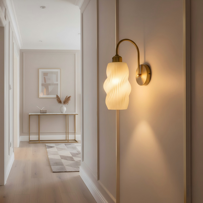 LED Wall Lamp Livingroom Bedroom Modern Simple Crative Light Fixture Lighting PVC lampshade Modern Sconce  Wall Lamp