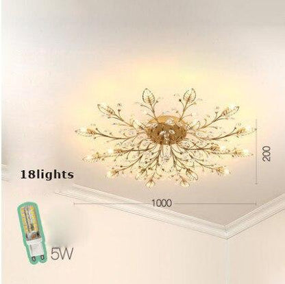 G9 Led Nodic Iron Glass Crystal LED Lamp.LED Light.Pendant Lights.LED Pendant Light.Pendant Lamp For Foyer Bedroom