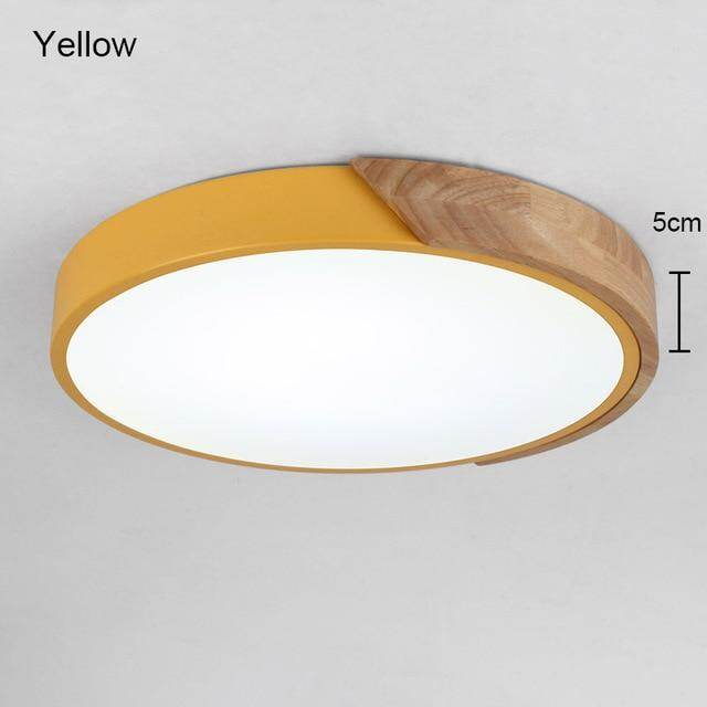Dimmable Led Ceiling Lights 5cm Ultra Thin Modern Ceiling Lamp Nordic Living Room Lights Bedroom Plafonnier Led 23/30/40/50/60cm