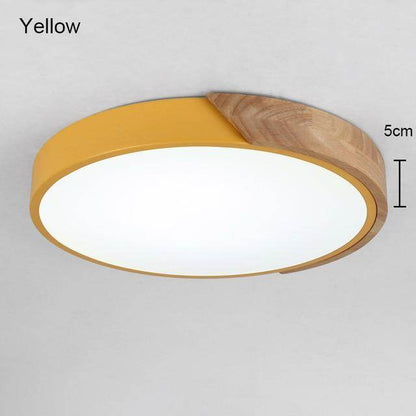 Dimmable Led Ceiling Lights 5cm Ultra Thin Modern Ceiling Lamp Nordic Living Room Lights Bedroom Plafonnier Led 23/30/40/50/60cm