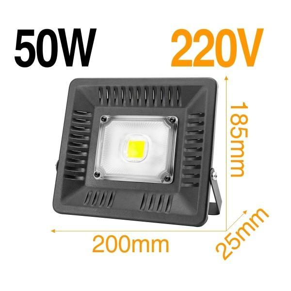 Led Floodlight AC Phyto Grow Lamp IP65 30W 50W 100W 150W Full Spectrum Outdoor Lighting Wall Lamp LED Flood Light