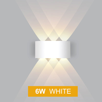LED Wall Light Outdoor Waterproof Modern Nordic Style Indoor Wall Lamps Living Room Porch Garden Lamp 2W 4W 6W 8W 12W NR-69