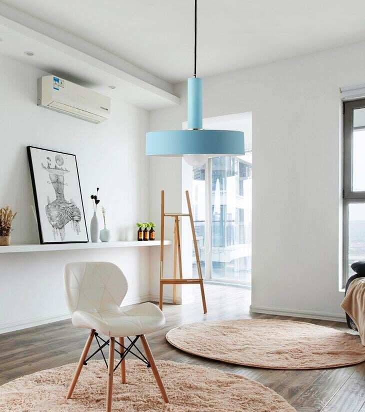 Nordic Simple Pendant Lights Modern Bedroom Dining Room Pendant lamp