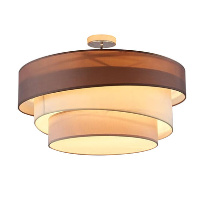 Cloth sunshade cover ceiling lamp Modern LED Round Ceiling light Bedroom Corridor Home Living Room Decor