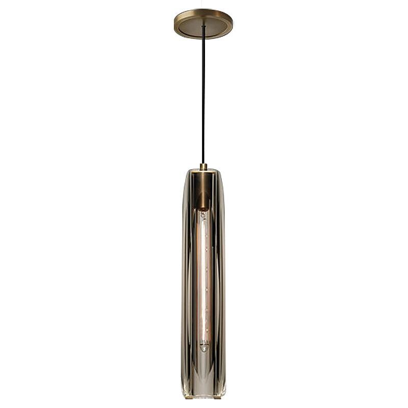 American Simple Copper Crystal Chandelier Bedroom Bedside Single Head Chandelier