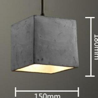 Retro Industrial Creative Cafe Bar Table Bedroom Personalized Restaurant Cement Chandelier