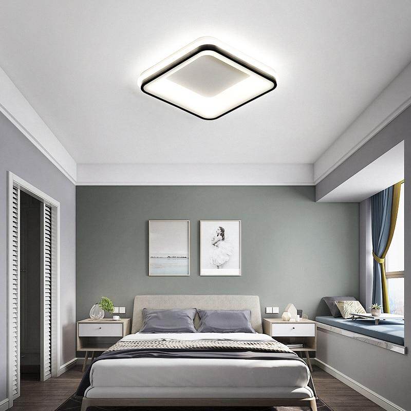 Surface Mounted 45x45cm Modern LED Ceiling Lights For Living Room Bedroom