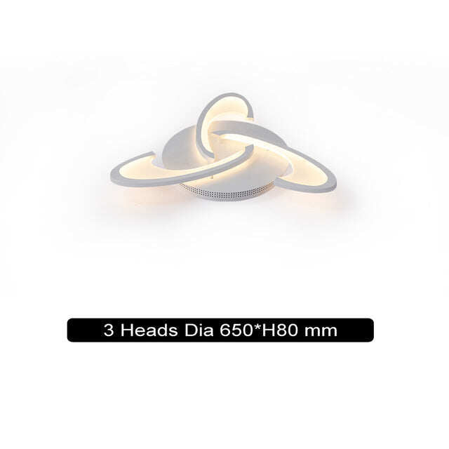Remote Control LED Ceiling Lights with Ultra-thin Acrylic Flush Mount Lamp