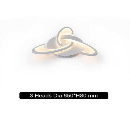 Remote Control LED Ceiling Lights with Ultra-thin Acrylic Flush Mount Lamp
