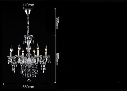 Bedroom Living Room Lamp Hotel European-style Crystal Lamp Restaurant Chandelier Creative Lamps