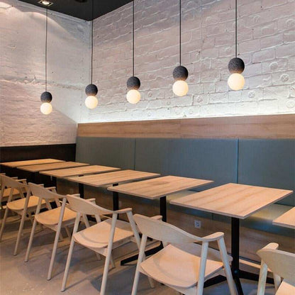 Nordic Cement Hanging Lamp Modern Simplicity Pendant Lamp LED G9 For Cafe Living Room Bedroom Bedside Bar Pendant Lights