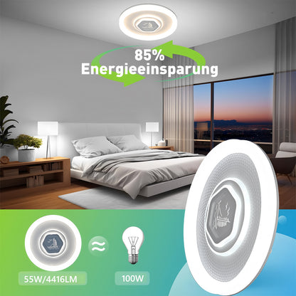 Ceiling Chandelier Modern Simple Led Ceiling Lamp Bedroom  Living Room Are WarmLighting