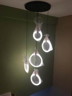 LED Nordic Wooden Iron Acryl Rings DIY LED Lamp LED Light.Pendant Lights.Pendant Lamp.Pendant light For Dinning Room Foyer