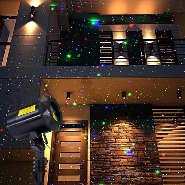 1pcs x-33p-b rgb led laser projector moving pattern lamps stage light outdoor snowflakes stage light christmas party garden