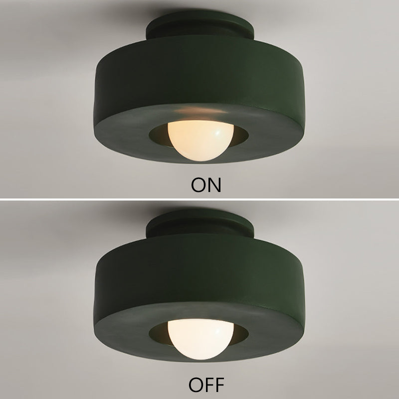 30CM Simple Ceiling Lamp Modern LED Resin Ceiling Light Porch Corridor Study Round Indoor bedroom ceiling Lighting