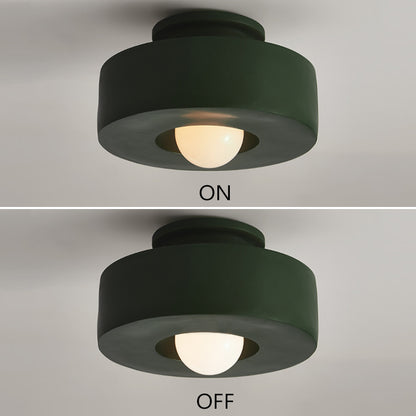 30CM Simple Ceiling Lamp Modern LED Resin Ceiling Light Porch Corridor Study Round Indoor bedroom ceiling Lighting