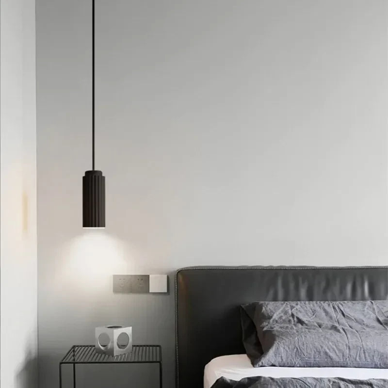 Modern Pendant Light Led Bedside Creative Nordic Restaurant Bar Table Lighting Long-line Master Decor Lamp