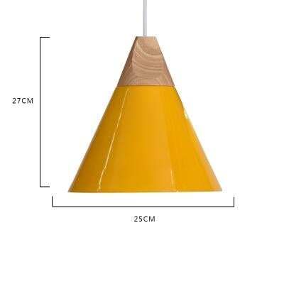 Pendant Lights Modern Wood Pendant Lamp Nordic light For Cafe Restaurant Bedroom Hanglamp Kitchen Colorful Suspension Luminaire