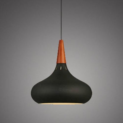 Nordic Single-headed Wooden Dining Chandelier Personality Creativity Macaroon Color Balcony Hollow Chandelier