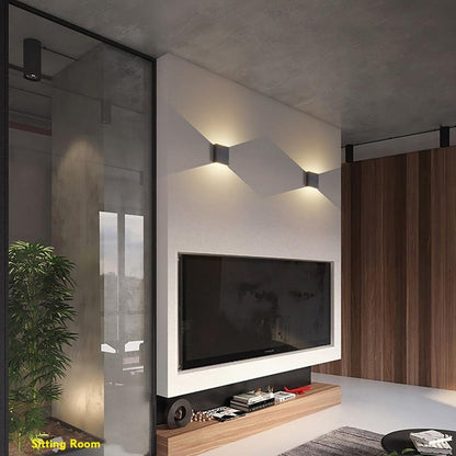 6W Up and Down Wall Lamps Dimmable LED Aluminium Wall Light LED Wall Lamp For Bedroom Living Room Corridor Aside Lighting BL06