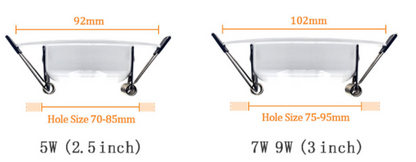 LED Downlight Super Bright Recessed LED SPOT Dimmable 5W 7W 9W LED Spot light LED decoration Ceiling Lamp