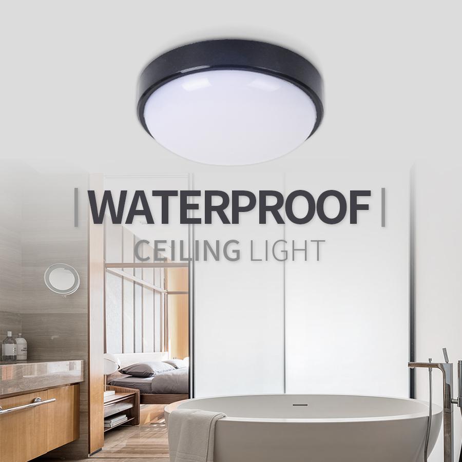 LED Ceiling Lamp Bathroom Ceiling Light  Surface Mounted Waterproof Light 16W/20W Indoor Outdoor Corridor Lights
