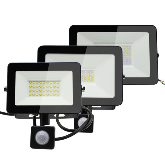 Led Floodlight PIR Motion Sensor Led Flood Light 10W 20W 30W 50W 100W 150W 200W 300W500W light outdoor waterproof IP66 Spotlight