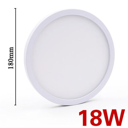 6W 9W 13W 18W 24W 36W 48W LED Round Panel Light Surface Mounted leds ceiling down lampada led lamp