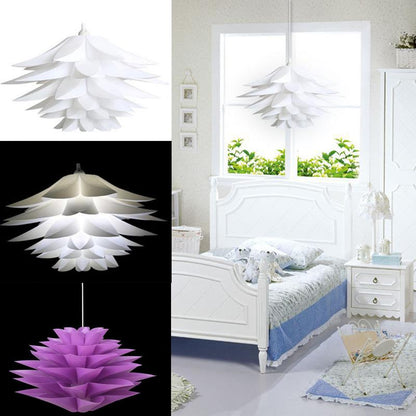 50 cm Lotus Chandelier Pendant Lampshade DIY Puzzle Lights Modern Lamp Shade