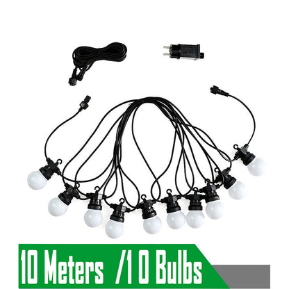 Outdoor Camp Lights Bulbs 23M G50 Waterproof Garland String LED Fairy Lights Tent