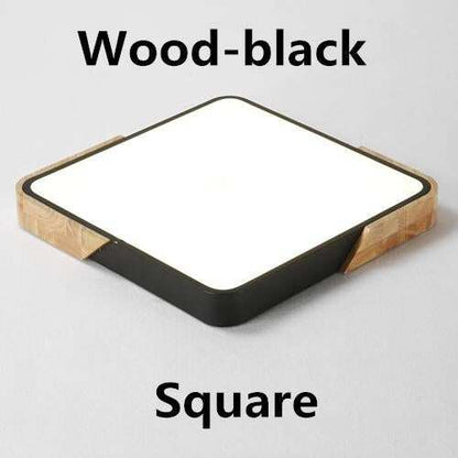 Ultra-thin LED 5cm Ceiling Light Modern Ceiling Lamp Surface Mount Flush Panel Remote Control Light for Restaurant Foyer Bedroom